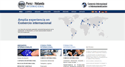 Desktop Screenshot of perezholanda.com